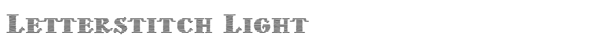 Letterstitch Light image